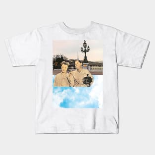 Calling Paris (white) Kids T-Shirt